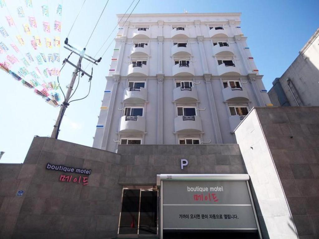 Jeonju Made Motel Exteriör bild